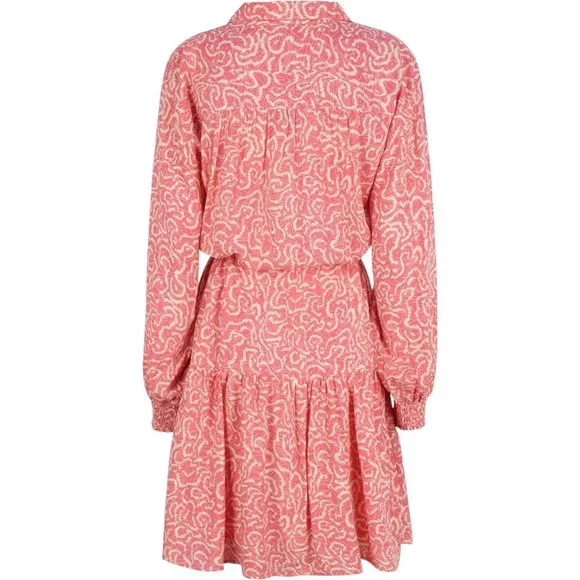 NWT ESQUALO Lace Vibrant Vacay Print Dress - Picture 9 of 11